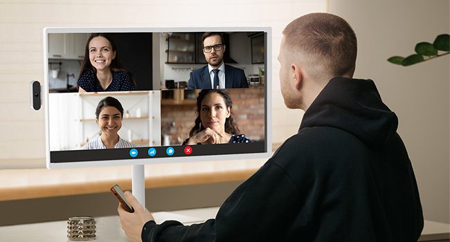 últimas notícias da empresa sobre Novo produto - StandByMe Wireless Portable Smart TV  1