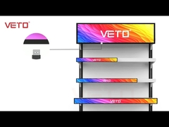 VETO 35 Inch Ultra Wide Digital Shelf Ddge Publicidade Ecrã 4k Bar LCD Display Para Supermercado