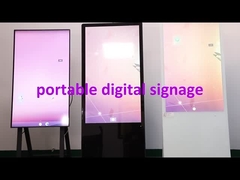 VETO 43 polegadas comercial portátil dobrável flexível rede LCD sinalização digital