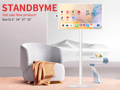 VETO 27 polegadas Android Touch Screen TV portátil 2K Smart Mobile Display com bateria de 5 ou 9 horas