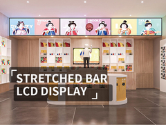 VETO 1920X360 alta luminosidade Digital Shelf Edge Advertising Digital Signagescreen monitor de televisão