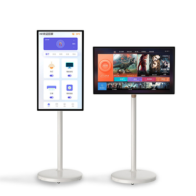 Carregamento sem fio Android tela interativa televisão portátil celular 350cd/m2 brilho