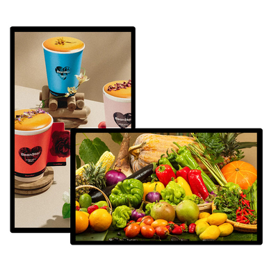 32-65 polegadas Indoor Digital Display LCD Commercial Advertising Player para Shopping Mall e Restaurante