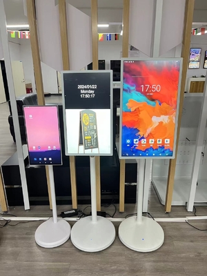VETO Smart TV portátil Android 12 Wireless Movable Bateria embutida Display inteligente interativo
