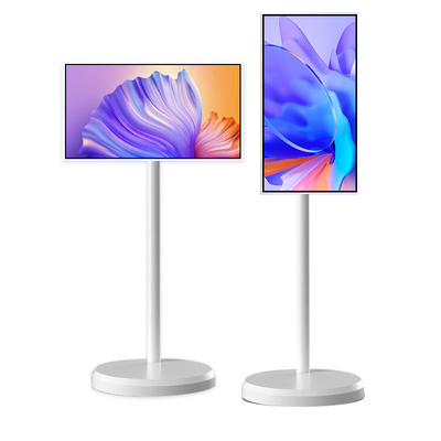 VETO 32 polegadas HD LCD Digital Display Wireless Touch Screen Smart TV portátil em rodas
