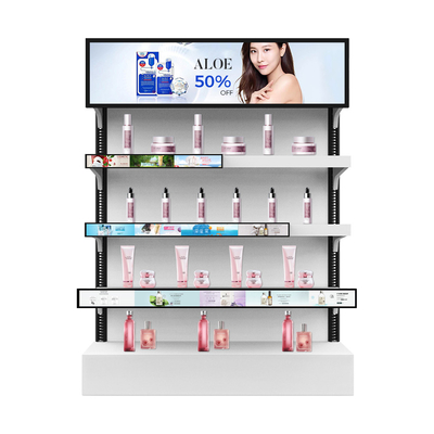 VETO Indoor Custom Larga barra esticada Monitor de publicidade 29 35 37 polegadas barra tela de painel LCD para supermercado
