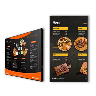 Qualidade VETO Painel de menus de tela sensível ao toque (Touch Screen Menu Board) Fábrica