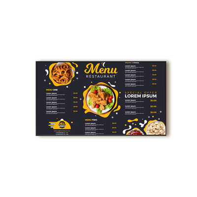 Qualidade VETO Indoor Menu Display Android Lcd Touchscreen Digital Signage Loja de Varejo Salão de Exposições fábrica