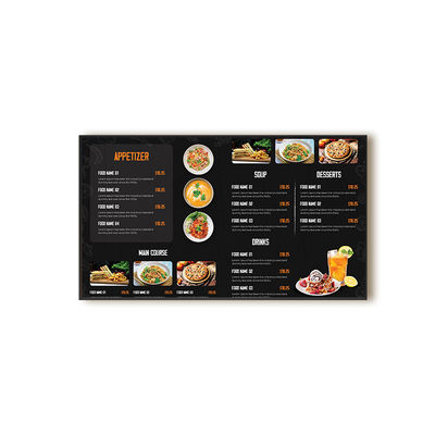 Qualidade VETO 13.5-86 Polegadas PCAP tela sensível ao toque interna Montado na parede Digital Signage player de publicidade Android para shopping center ou restaurante Fábrica