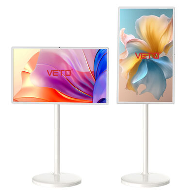 Qualidade VETO Sinalização digital em pé com sistema operacional Android Touch Capacitive e tela interativa de resolução 1920×1080 Fábrica