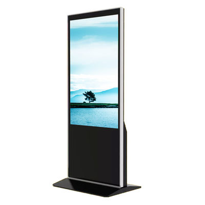 VETO 43 49 55 polegadas Android piso de pé quiosque digital 4K Resolução interior LCD publicidade reprodutores de vídeo touch screen