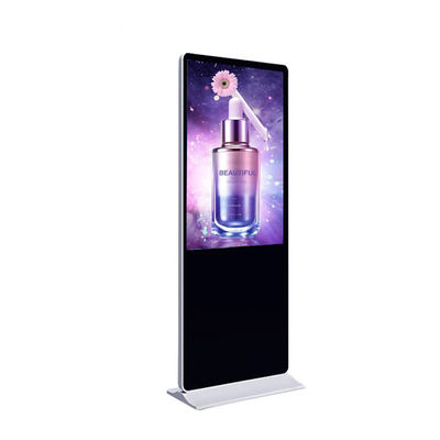 VETO 32-65 polegadas CMS Controle Android LCD de piso de publicidade Ultra Thin Touch Screen Digital Signage
