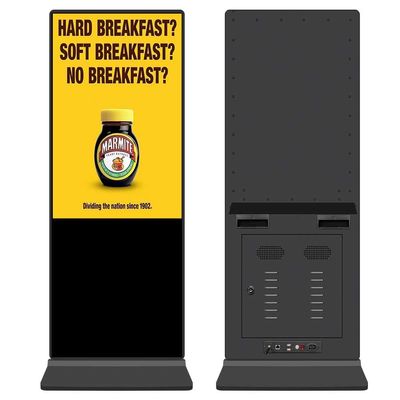 VETO 43 polegadas Android piso de pé sinalização digital LCD Totem suporte Wifi USB