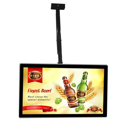VETO Ecrãs de menus digitais Android Parede pendurada de dois lados montada em HD Publicidade LCD Display 43 49 55 polegadas