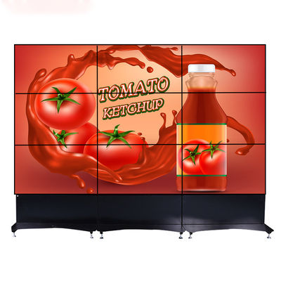 Painel estreito do LCD da moldura do ² 3x3 4X4 do sistema 800cd/m do CCTV