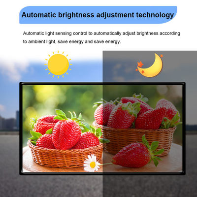 85 Inch 2500nits Sunlight Readable Lcd Panel High Brightness Advertising Monitor
