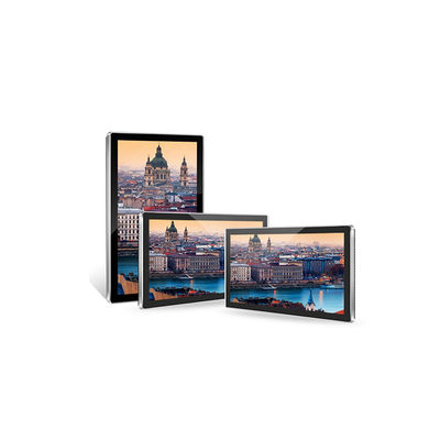 Reprodutor de publicidade CMS LCD gratuito Smart Digital Picture Frame android suporte de parede reprodutor de mídia sinalização digital e exibições