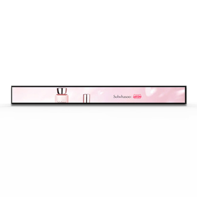 VETO Customisizd Dimensão 4K Retirada Lcd display Ultra Thin Bar Lcd Painel para loja de varejo